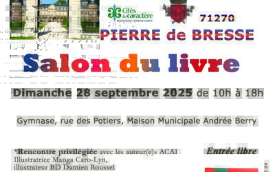 Salon du livre à Pierre de Bresse 71
